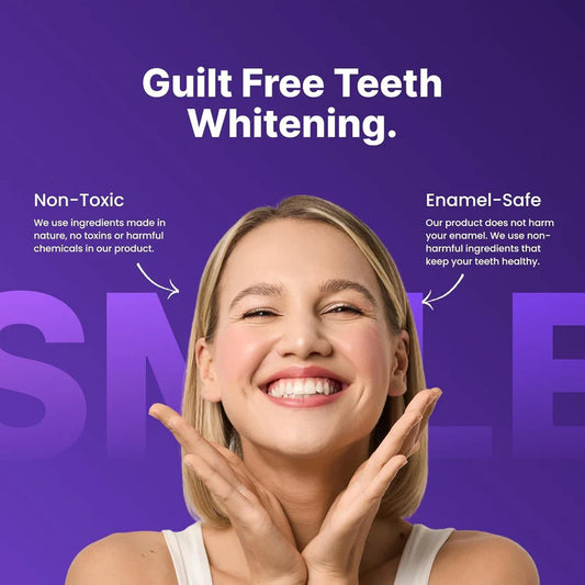 Purple Instant Teeth Whitening Strips