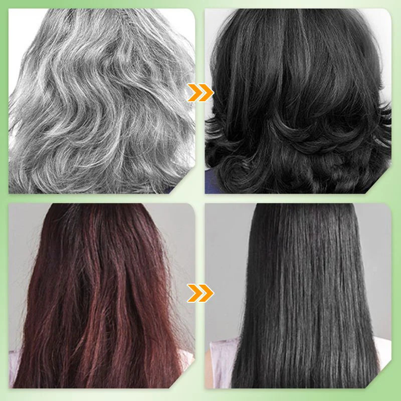 Non-Irritating Plant Extract Hair Dye Shampoo