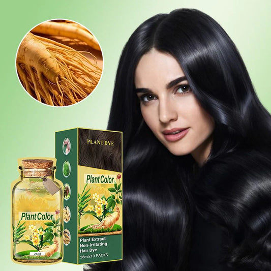 Non-Irritating Plant Extract Hair Dye Shampoo