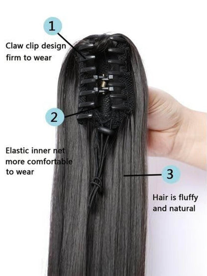 Clip-In Straight Ponytail Hair Extension